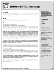 Exploring Photovoltaics (Secondary)