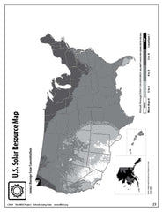 US Solar Resource Map page