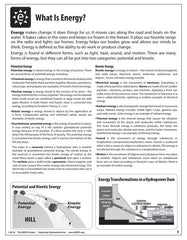 Exploring Hydroelectricity (Secondary)