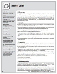 Energy from the Sun (Intermediate)