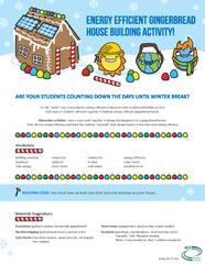 Energy Efficient Gingerbread House