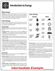 Energy Infobooks (updated annually)