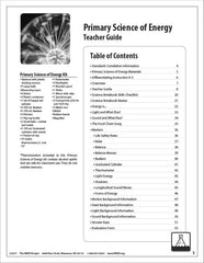 Primary Science of Energy